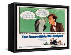 The Incredible Mr. Limpet-null-Framed Stretched Canvas