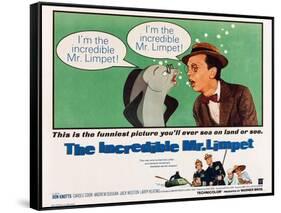 The Incredible Mr. Limpet-null-Framed Stretched Canvas