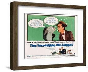 The Incredible Mr. Limpet-null-Framed Art Print