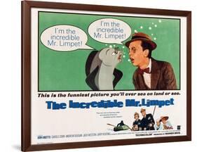 The Incredible Mr. Limpet-null-Framed Art Print