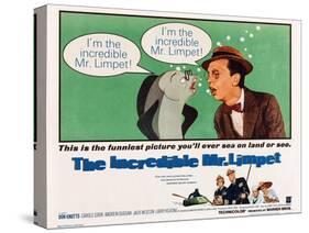 The Incredible Mr. Limpet-null-Stretched Canvas