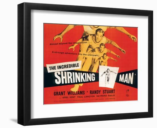 The Incredible Shrinking Man, Grant Williams, 1957-null-Framed Art Print