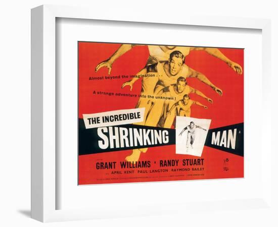 The Incredible Shrinking Man, Grant Williams, 1957-null-Framed Art Print