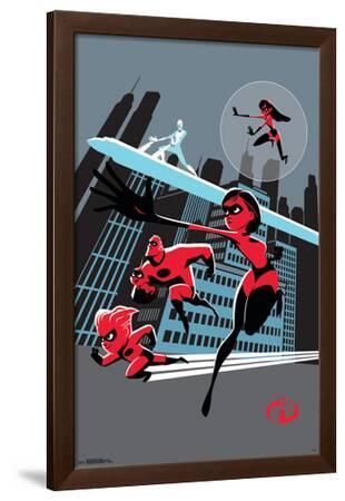 The Incredibles 2 - Artistic--Framed Poster
