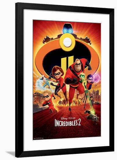 THE INCREDIBLES 2 - ONE SHEET-null-Framed Poster