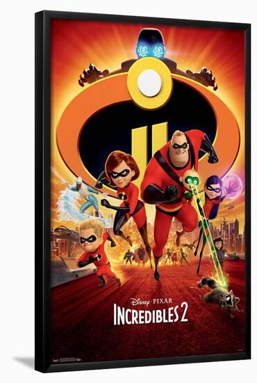 THE INCREDIBLES 2 - ONE SHEET-null-Framed Poster