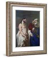 The Incredulation of Thomas, 1926-Sir Anthony Van Dyck-Framed Giclee Print