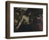 The Incredulity of Saint Thomas, 1621-Guercino-Framed Giclee Print