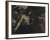 The Incredulity of Saint Thomas, 1621-Guercino-Framed Giclee Print