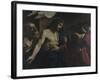 The Incredulity of Saint Thomas, 1621-Guercino-Framed Giclee Print