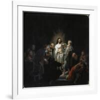 The Incredulity of Saint Thomas, 1634-Rembrandt van Rijn-Framed Giclee Print