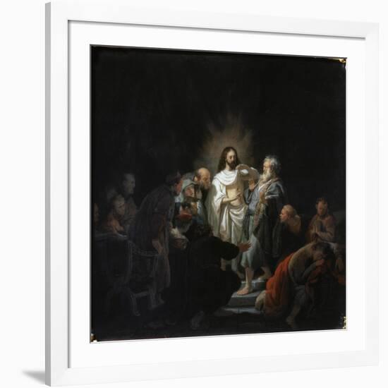 The Incredulity of Saint Thomas, 1634-Rembrandt van Rijn-Framed Giclee Print