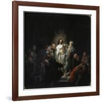 The Incredulity of Saint Thomas, 1634-Rembrandt van Rijn-Framed Giclee Print