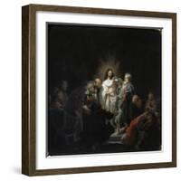 The Incredulity of Saint Thomas, 1634-Rembrandt van Rijn-Framed Giclee Print