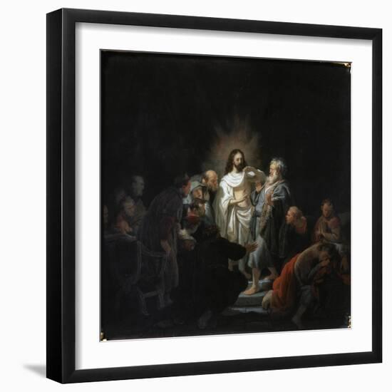 The Incredulity of Saint Thomas, 1634-Rembrandt van Rijn-Framed Giclee Print