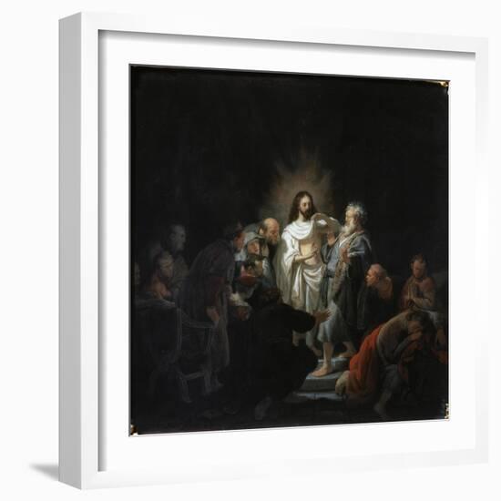 The Incredulity of Saint Thomas, 1634-Rembrandt van Rijn-Framed Giclee Print