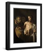 The Incredulity of Saint Thomas, 1641-1649-Matthias Stom-Framed Giclee Print