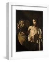 The Incredulity of Saint Thomas, 1641-1649-Matthias Stom-Framed Giclee Print