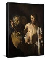The Incredulity of Saint Thomas, 1641-1649-Matthias Stom-Framed Stretched Canvas
