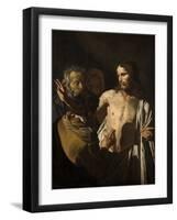 The Incredulity of Saint Thomas, 1641-1649-Matthias Stom-Framed Giclee Print