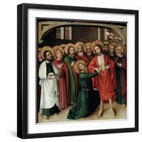 The Incredulity of Saint Thomas, C1500-null-Framed Giclee Print