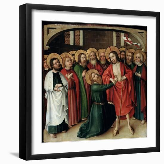 The Incredulity of Saint Thomas, C1500-null-Framed Giclee Print