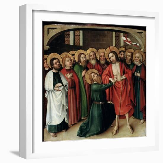 The Incredulity of Saint Thomas, C1500-null-Framed Giclee Print