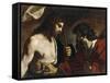 The Incredulity of Saint Thomas-Guercino-Framed Stretched Canvas