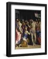 The Incredulity of St, Thomas, C. 1547-Francesco Salviati-Framed Giclee Print