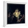 The Incredulity of St. Thomas-Rembrandt van Rijn-Framed Giclee Print