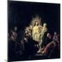 The Incredulity of St. Thomas-Rembrandt van Rijn-Mounted Giclee Print