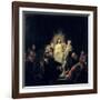 The Incredulity of St. Thomas-Rembrandt van Rijn-Framed Giclee Print