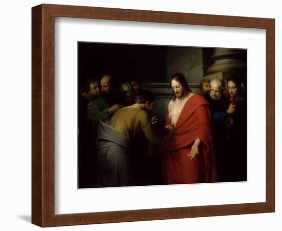 The Incredulity of St. Thomas-Benjamin West-Framed Giclee Print