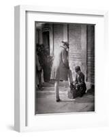 The Independent Shoe Black-John Thomson-Framed Giclee Print