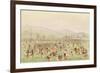 The Indian Ball Game, C.1832-George Catlin-Framed Giclee Print