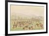 The Indian Ball Game, C.1832-George Catlin-Framed Giclee Print