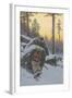 The Indian Bear Hunter, 1911-Henry Francois Farny-Framed Giclee Print