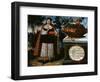 The Indian Chief of Quito in Full Dress,1783, Museo de America, Madrid, Spain-Vicente Alban-Framed Giclee Print
