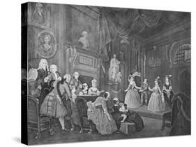 The Indian Emperor, Engraved by Robert Dodd (Engraving)-William Hogarth-Stretched Canvas