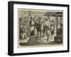 The Indian Famine, a Bengalee Village-null-Framed Giclee Print