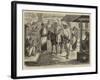 The Indian Famine, a Bengalee Village-null-Framed Giclee Print