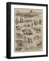 The Indian Famine, Sketches in the Affected Districts, by a Member of the Famine Relief Staff-null-Framed Giclee Print