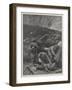 The Indian Frontier Rising, a Sniping Affair by the Camp-Richard Caton Woodville II-Framed Giclee Print