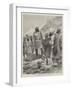 The Indian Frontier Rising, Selecting Recruits for the Khyber Frontier Force-null-Framed Giclee Print