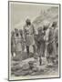 The Indian Frontier Rising, Selecting Recruits for the Khyber Frontier Force-null-Mounted Giclee Print