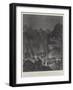 The Indian Frontier Rising-William Heysham Overend-Framed Giclee Print