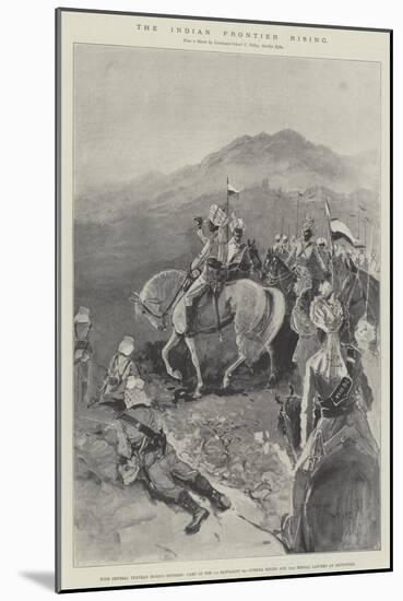 The Indian Frontier Rising-Henry Charles Seppings Wright-Mounted Giclee Print