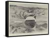 The Indian Frontier Rising-Henry Charles Seppings Wright-Framed Stretched Canvas