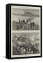 The Indian Frontier Rising-Henry Charles Seppings Wright-Framed Stretched Canvas