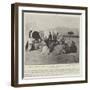 The Indian Frontier Risings, Peace or War? Jirga or Council of Pathans at Thull, on the Frontier-null-Framed Giclee Print